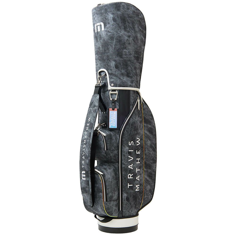 トラヴィスマシュー Travis Mathew　MOTIF キャディバッグ 7AM900 0BLK ブラック　2025年モデル 詳細2