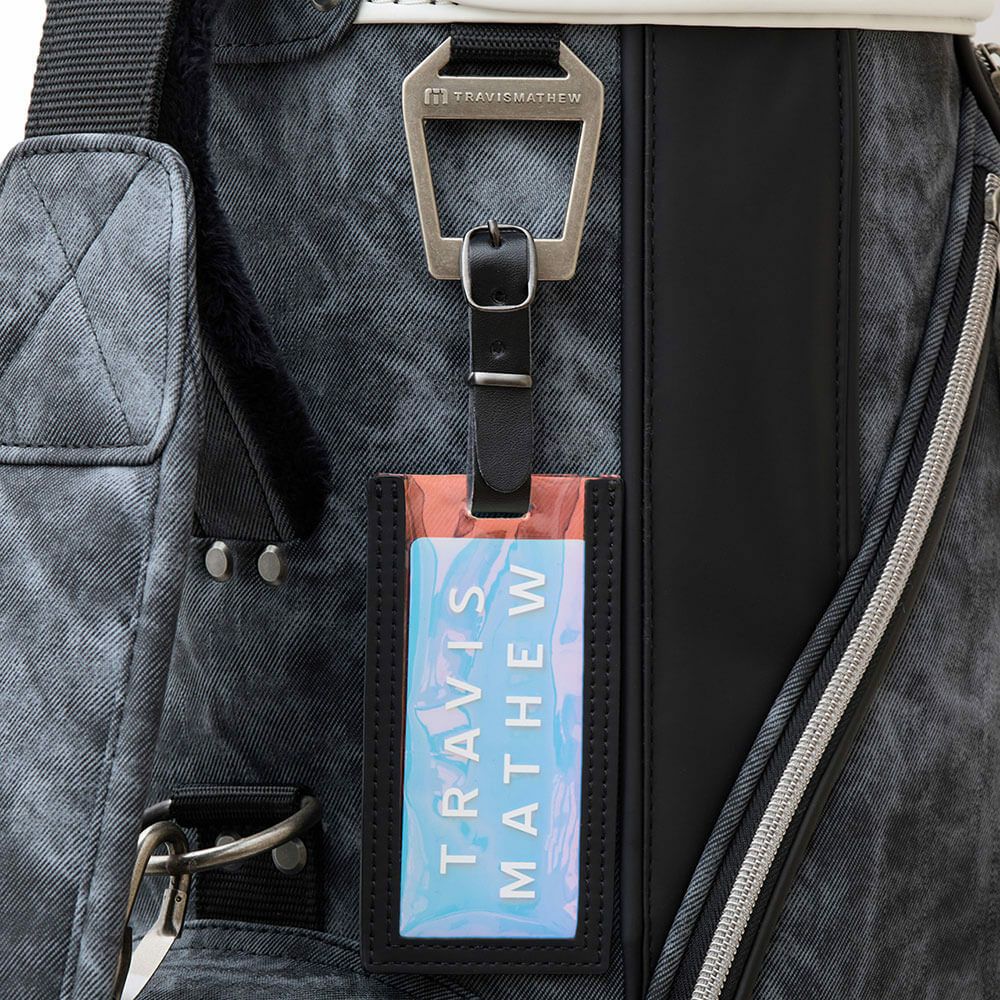 トラヴィスマシュー Travis Mathew　MOTIF キャディバッグ 7AM900 0BLK ブラック　2025年モデル 詳細6