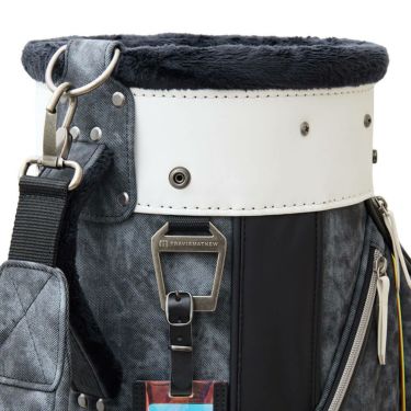 トラヴィスマシュー Travis Mathew　MOTIF キャディバッグ 7AM900 0BLK ブラック　2025年モデル 詳細7