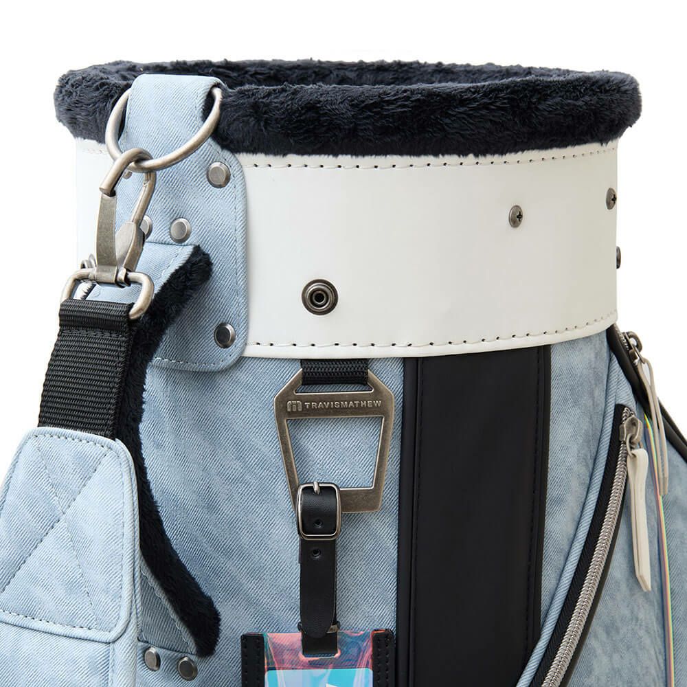 トラヴィスマシュー Travis Mathew　MOTIF キャディバッグ 7AM900 4BLS ブルー　2025年モデル 詳細7