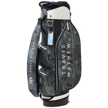 トラヴィスマシュー Travis Mathew　MOTIF スタンド キャディバッグ 7AM901 0BLK ブラック　2025年モデル 詳細1