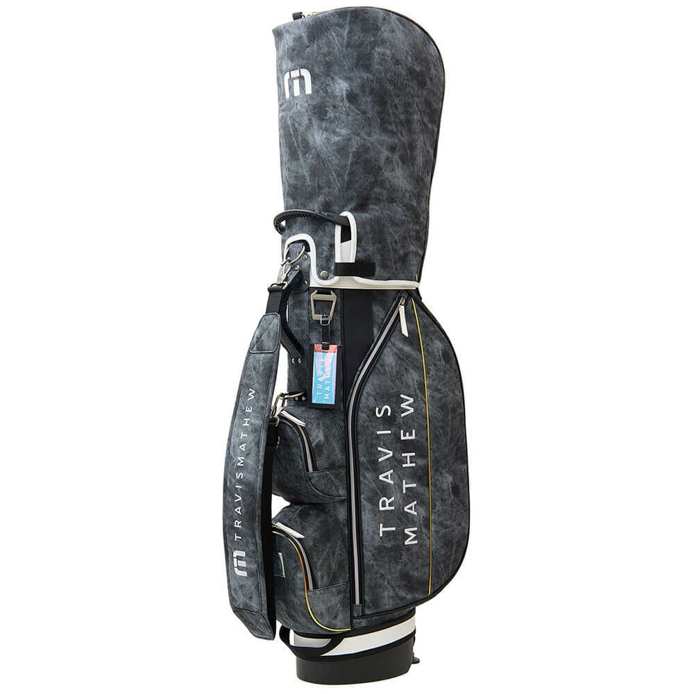 トラヴィスマシュー Travis Mathew　MOTIF スタンド キャディバッグ 7AM901 0BLK ブラック　2025年モデル 詳細3