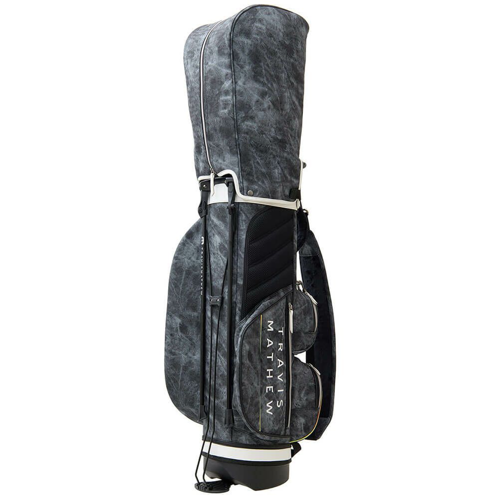 トラヴィスマシュー Travis Mathew　MOTIF スタンド キャディバッグ 7AM901 0BLK ブラック　2025年モデル 詳細4