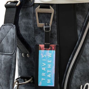 トラヴィスマシュー Travis Mathew　MOTIF スタンド キャディバッグ 7AM901 0BLK ブラック　2025年モデル 詳細7