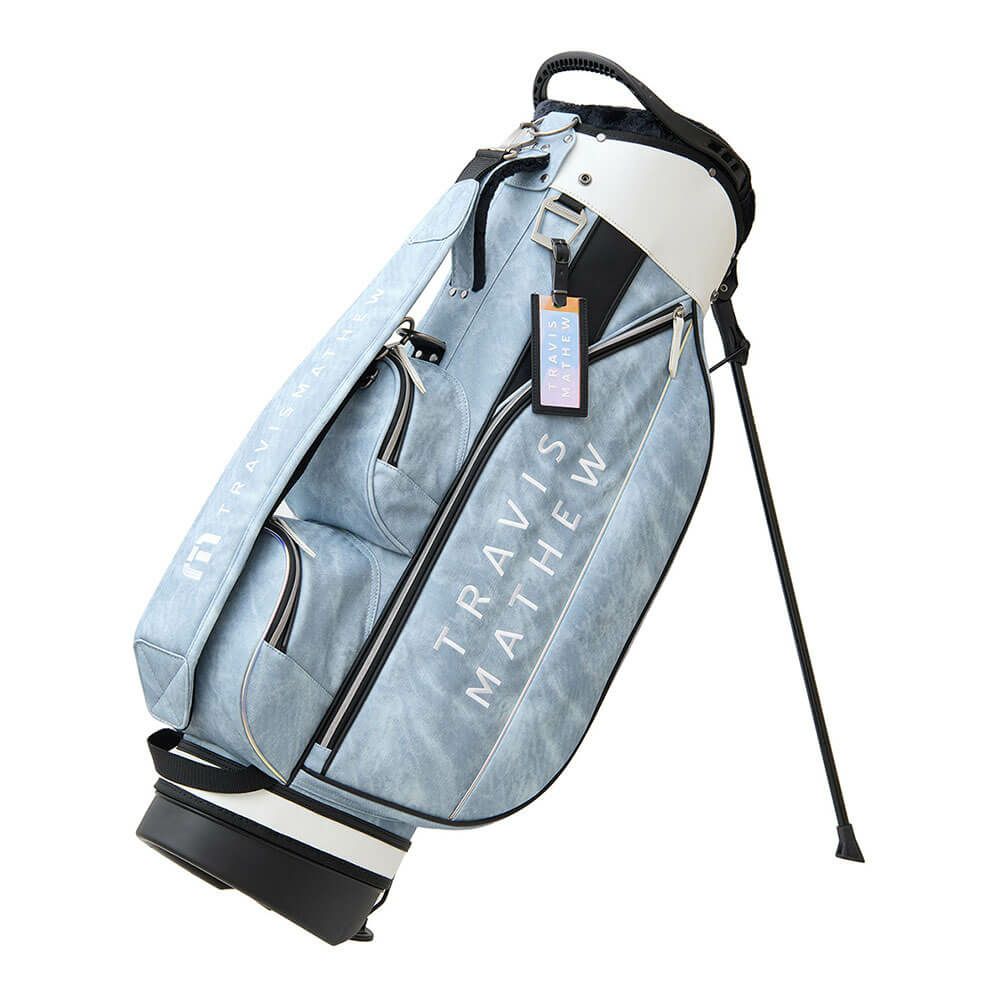 トラヴィスマシュー Travis Mathew　MOTIF スタンド キャディバッグ 7AM901 4BLS ブルー　2025年モデル ブルー