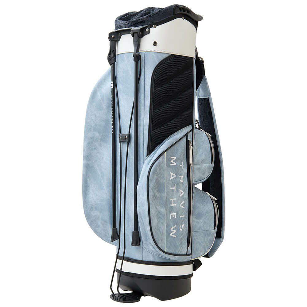 トラヴィスマシュー Travis Mathew　MOTIF スタンド キャディバッグ 7AM901 4BLS ブルー　2025年モデル 詳細2