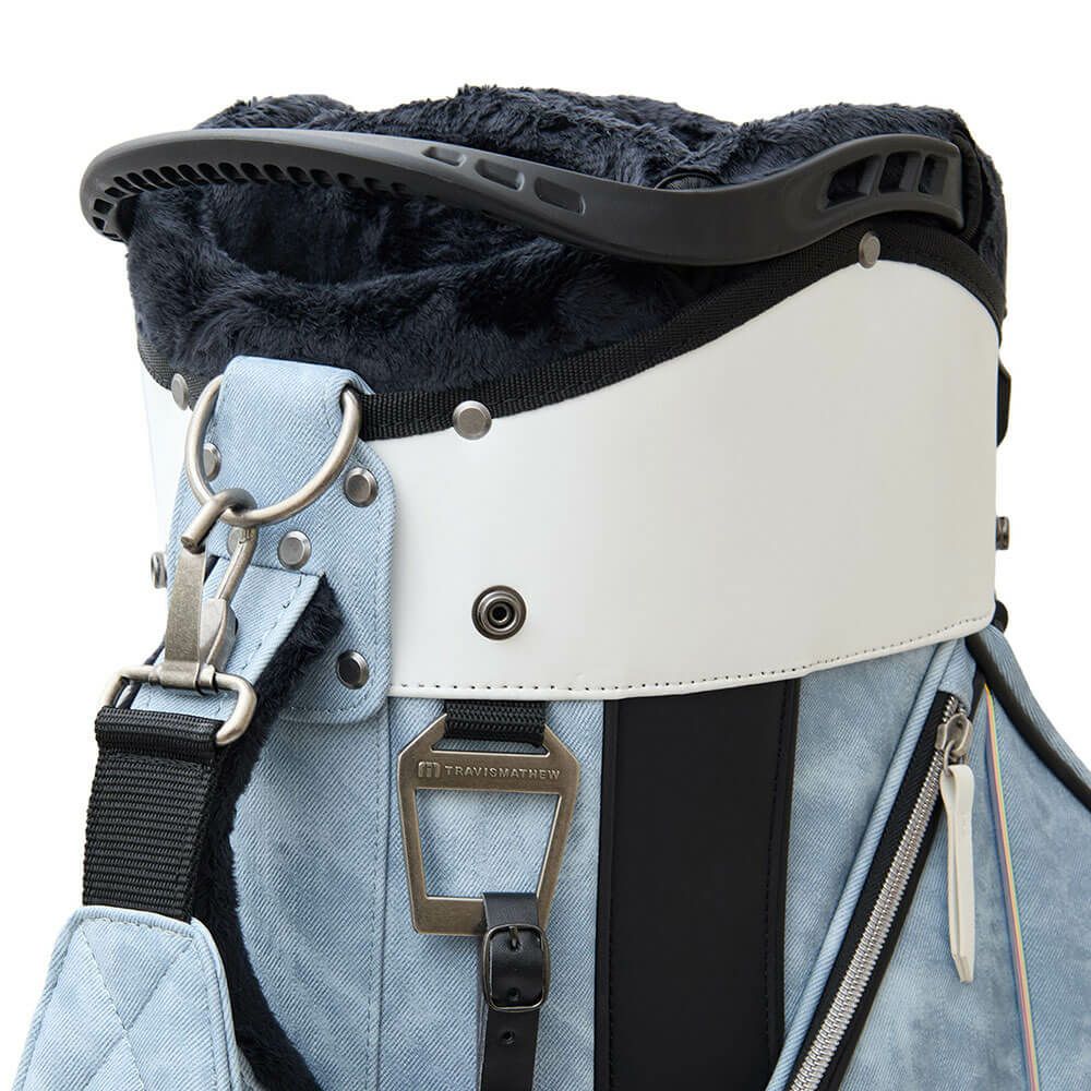 トラヴィスマシュー Travis Mathew　MOTIF スタンド キャディバッグ 7AM901 4BLS ブルー　2025年モデル 詳細8