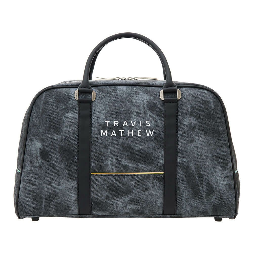 トラヴィスマシュー Travis Mathew　MOTIF ボストンバッグ 7AM902 0BLK ブラック　2025年モデル ブラック