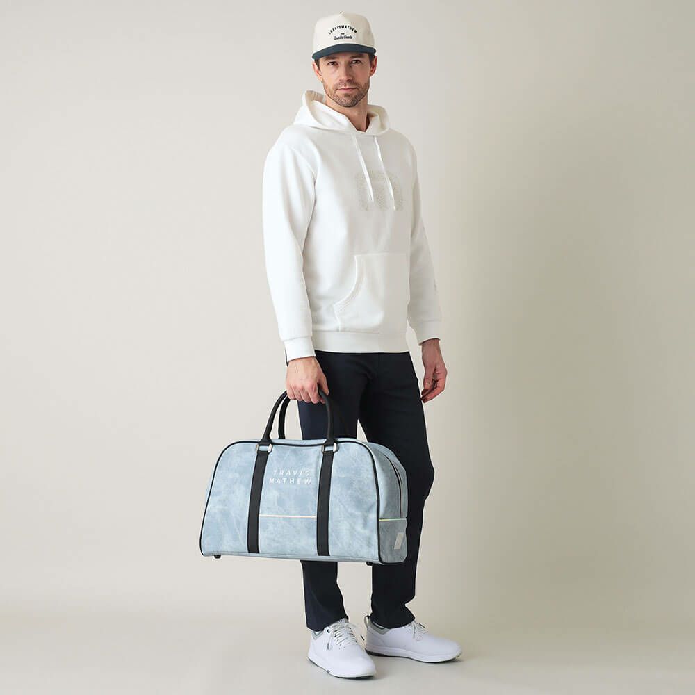 トラヴィスマシュー Travis Mathew　MOTIF ボストンバッグ 7AM902 4BLS ブルー　2025年モデル 詳細7
