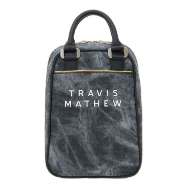トラヴィスマシュー Travis Mathew　MOTIF シューズバッグ 7AM905 0BLK ブラック　2025年モデル ブラック