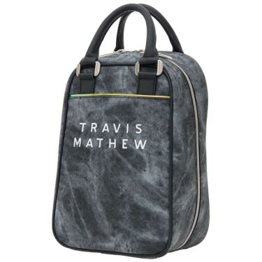 トラヴィスマシュー Travis Mathew　MOTIF シューズバッグ 7AM905 0BLK ブラック　2025年モデル 詳細1