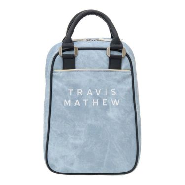 トラヴィスマシュー Travis Mathew　MOTIF シューズバッグ 7AM905 4BLS ブルー　2025年モデル ブルー