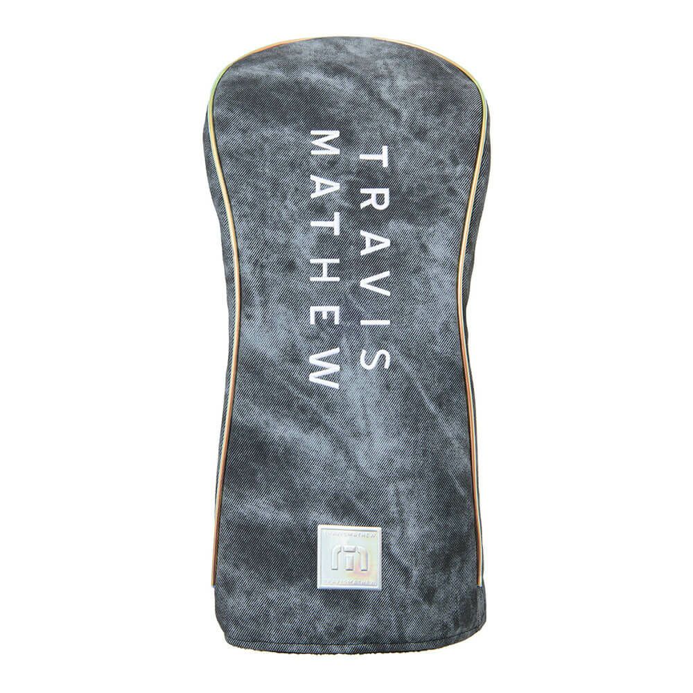 トラヴィスマシュー Travis Mathew　MOTIF ドライバー用 ヘッドカバー 7AM907 0BLK ブラック　2025年モデル ブラック