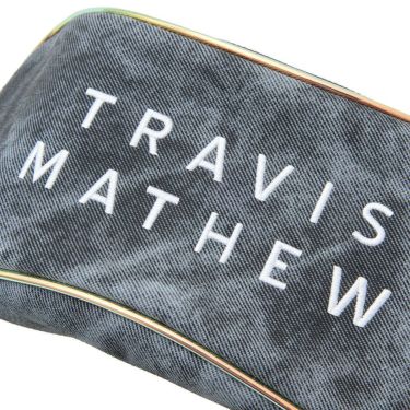 トラヴィスマシュー Travis Mathew　MOTIF フェアウェイウッド用 ヘッドカバー 7AM908 0BLK ブラック　2025年モデル 詳細5