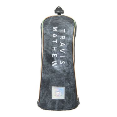 トラヴィスマシュー Travis Mathew　MOTIF ユーティリティウッド用 ヘッドカバー 7AM909 0BLK ブラック　2025年モデル ブラック