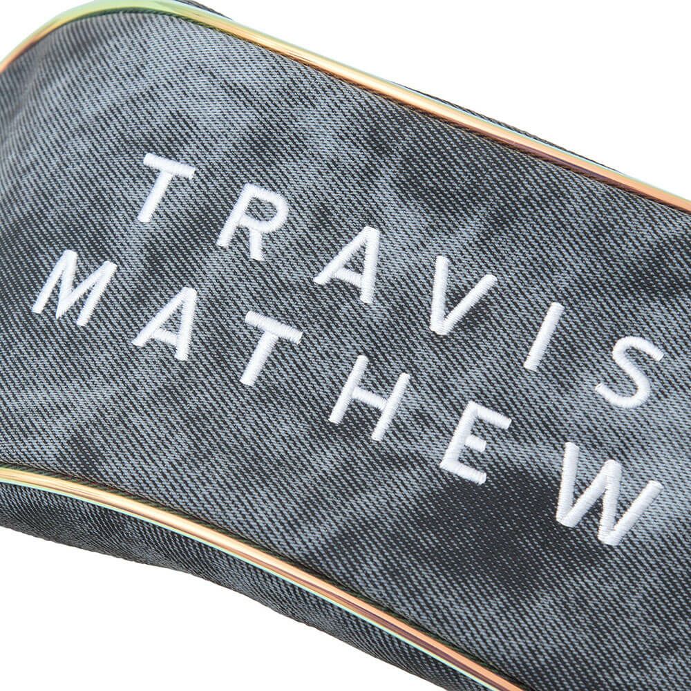 トラヴィスマシュー Travis Mathew　MOTIF ユーティリティウッド用 ヘッドカバー 7AM909 0BLK ブラック　2025年モデル 詳細5