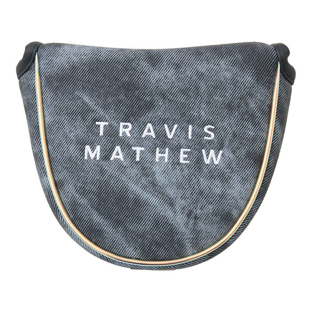 トラヴィスマシュー Travis Mathew　MOTIF マレット パターカバー 7AM910 0BLK ブラック　2025年モデル ブラック