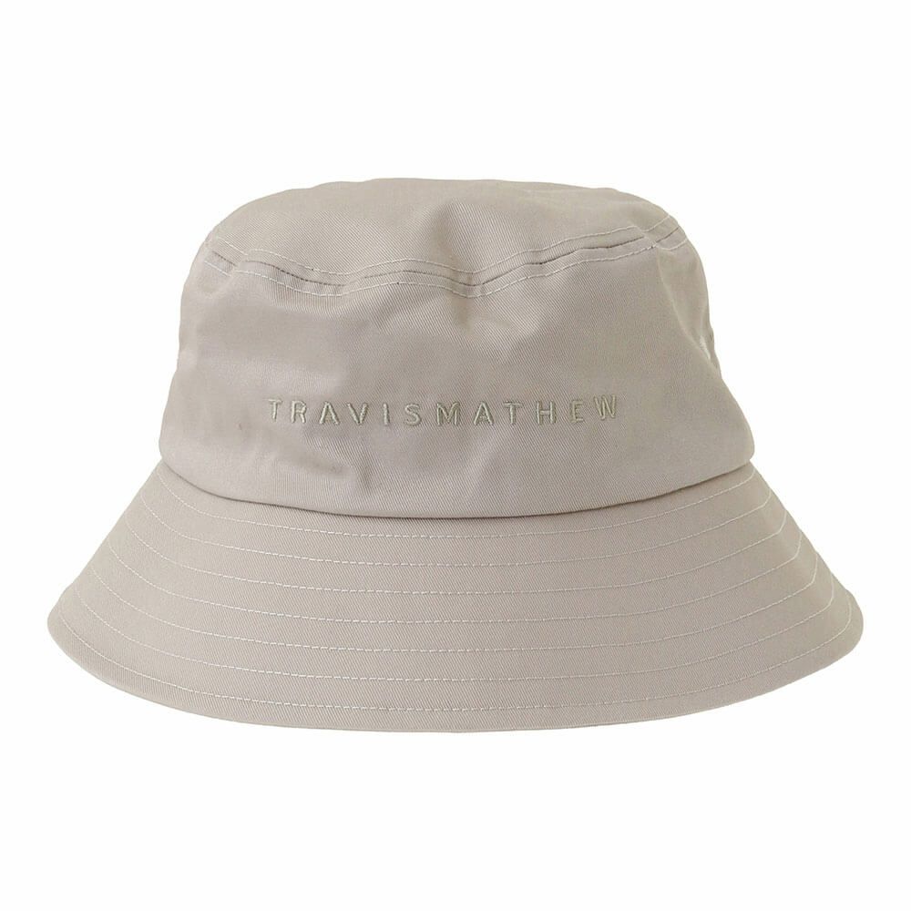 トラヴィスマシュー Travis Mathew　メンズ ベーシック ロゴ ハット 7AL944 2KHK ベージュ　2025年モデル ベージュ