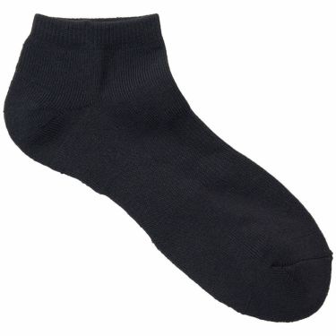 トラヴィスマシュー Travis Mathew　メンズ Mロゴ アンクル ソックス 7AM090 0BLK ブラック　2025年モデル 詳細1