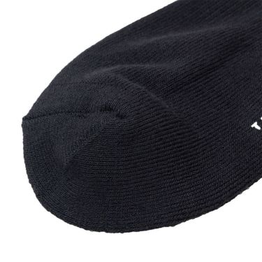 トラヴィスマシュー Travis Mathew　メンズ Mロゴ アンクル ソックス 7AM090 0BLK ブラック　2025年モデル 詳細3