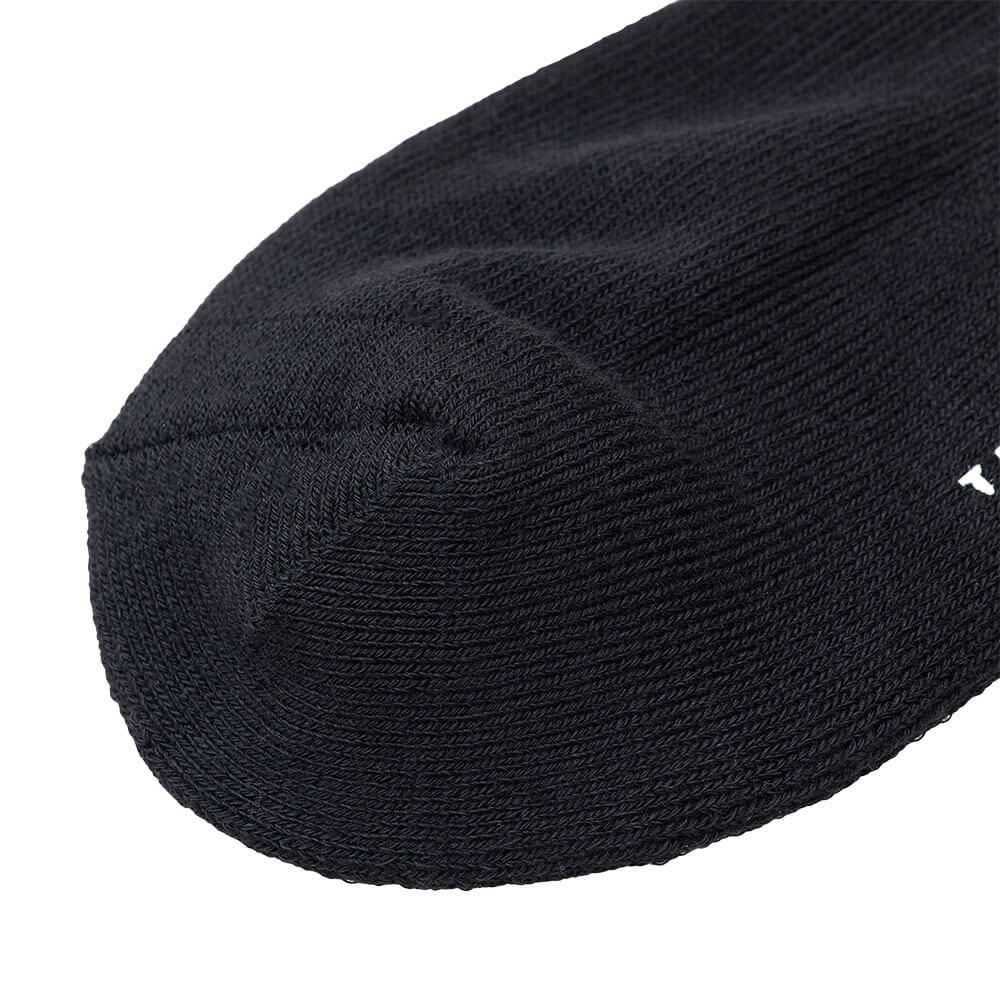 トラヴィスマシュー Travis Mathew　メンズ Mロゴ アンクル ソックス 7AM090 0BLK ブラック　2025年モデル 詳細3