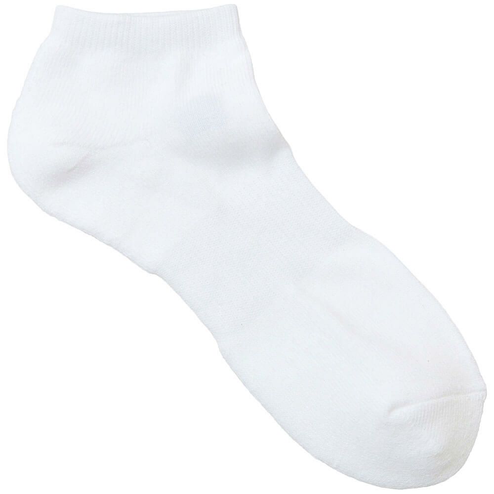 トラヴィスマシュー Travis Mathew　メンズ Mロゴ アンクル ソックス 7AM090 1WHT ホワイト　2025年モデル 詳細1