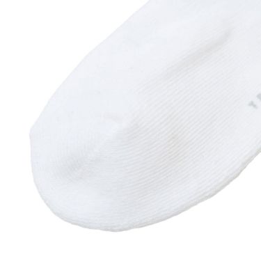 トラヴィスマシュー Travis Mathew　メンズ Mロゴ アンクル ソックス 7AM090 1WHT ホワイト　2025年モデル 詳細3