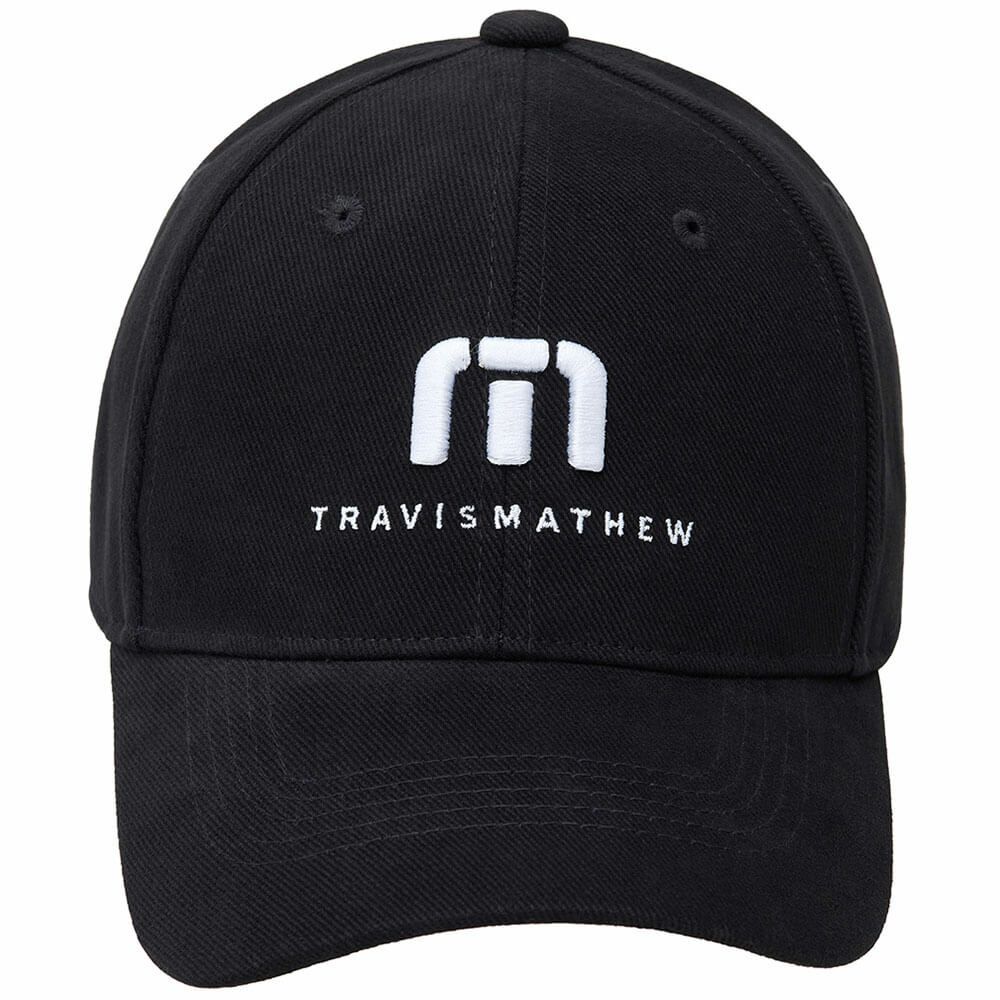 トラヴィスマシュー Travis Mathew　メンズ ヘビー コットン キャップ 7AM916 0BLK ブラック　2025年モデル 詳細2
