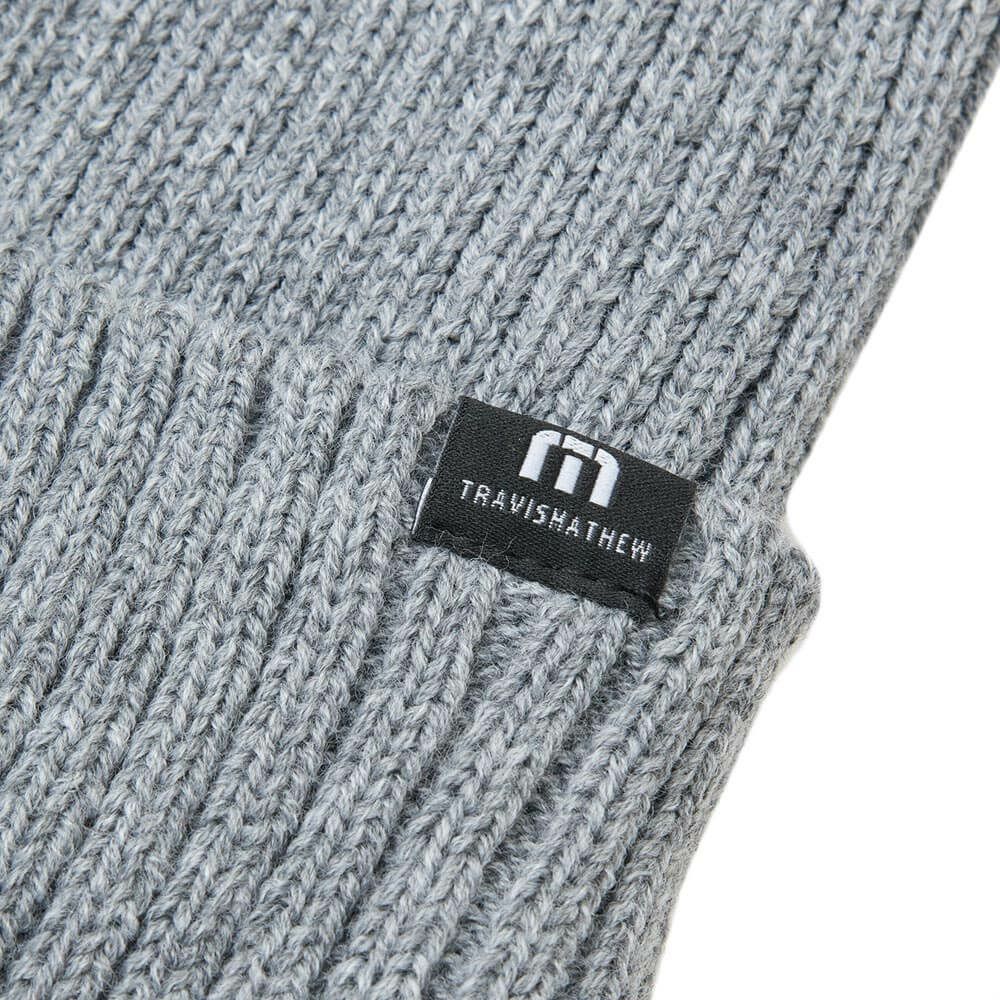 トラヴィスマシュー Travis Mathew　メンズ ニット ビーニー 7AM925 0HQS ライトグレー　2025年モデル 詳細2