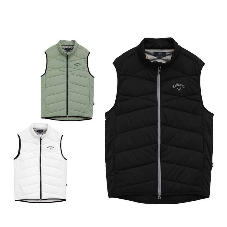 キャロウェイ Callaway メンズ ストレッチ 収納袋付き フルジップ 中綿