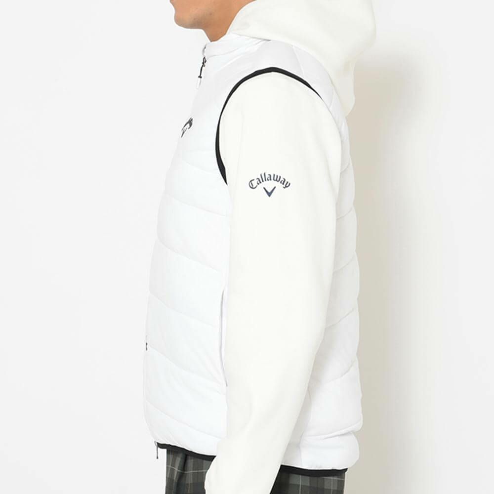 キャロウェイ Callaway　メンズ ストレッチ 収納袋付き フルジップ 中綿 ベスト C25216103　2025年モデル 詳細8