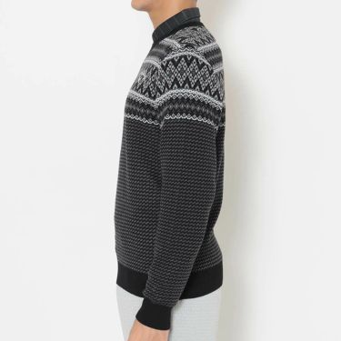 キャロウェイ Callaway　メンズ ノルディック柄 長袖 クルーネック ニット セーター C25218103　2025年モデル 詳細3