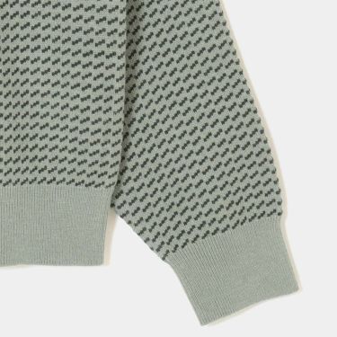 キャロウェイ Callaway　メンズ ノルディック柄 長袖 クルーネック ニット セーター C25218103　2025年モデル 詳細8