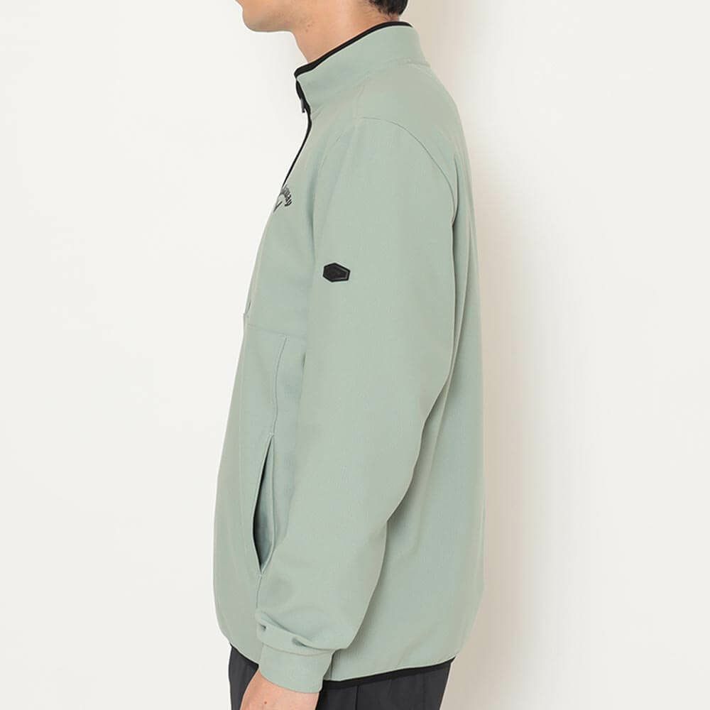 キャロウェイ Callaway　メンズ 裏起毛 長袖 ハーフジップ モックネック シャツ C25233109　2025年モデル 詳細10