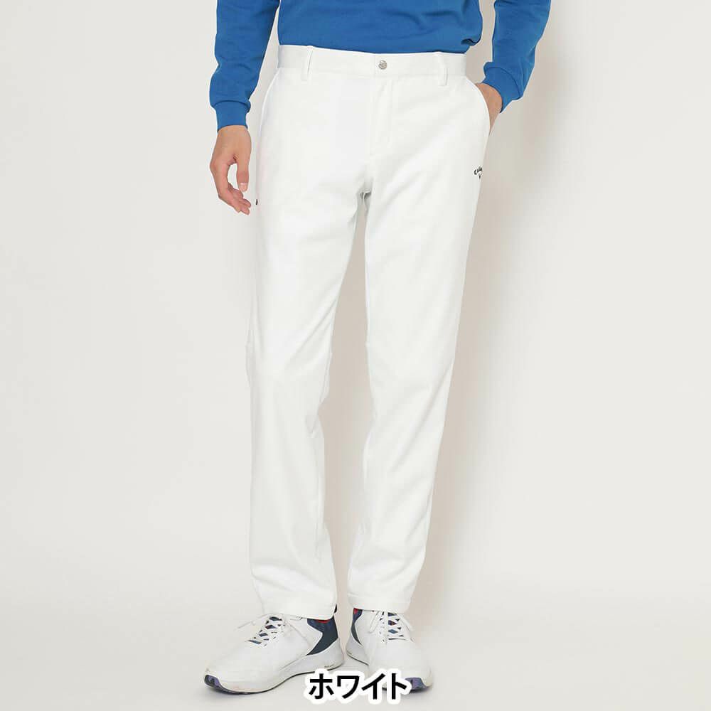 キャロウェイ Callaway　メンズ 8WAYストレッチ ボンディング ロングパンツ C25226113　2025年モデル[裾上げ対応1●] ホワイト