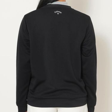キャロウェイ Callaway　レディース ダブルニット 長袖 クルーネック スウェット C25217205　2025年モデル 詳細3