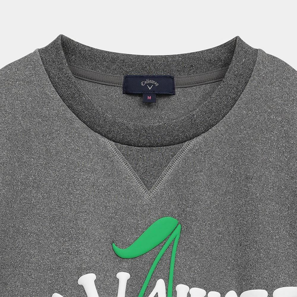 キャロウェイ Callaway　レディース ダブルニット 長袖 クルーネック スウェット C25217205　2025年モデル 詳細8