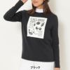 キャロウェイ Callaway　レディース フロントプリント 長袖 モックネック シャツ C25233203　2025年モデル 詳細2