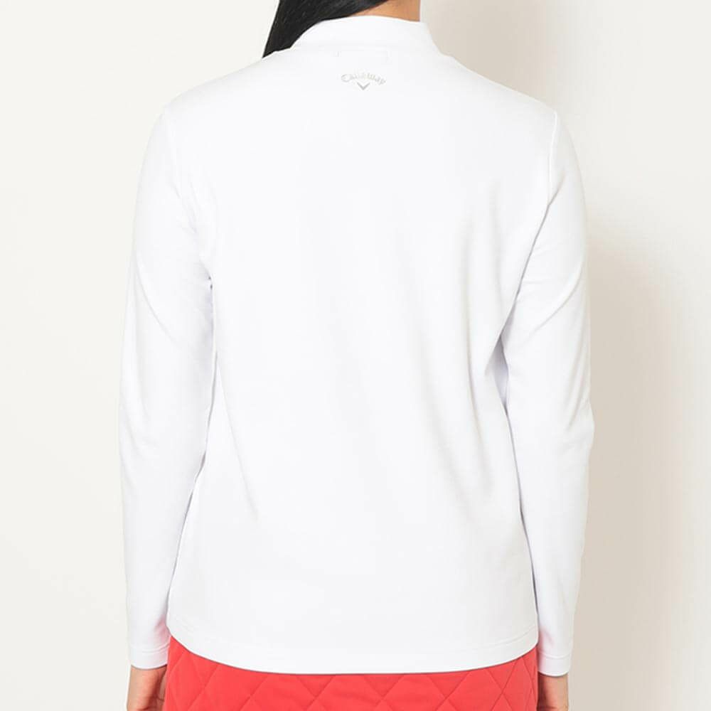 キャロウェイ Callaway　レディース フロントプリント 長袖 モックネック シャツ C25233203　2025年モデル 詳細7