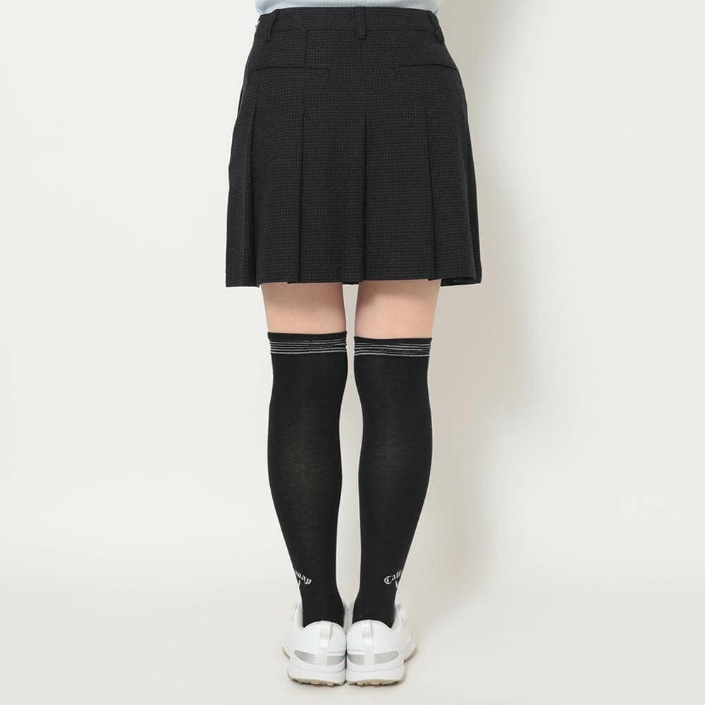 キャロウェイ Callaway　レディース 8WAYストレッチ 千鳥柄 プリーツ スカート C25228207　2025年モデル 詳細3