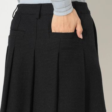 キャロウェイ Callaway　レディース 8WAYストレッチ 千鳥柄 プリーツ スカート C25228207　2025年モデル 詳細5