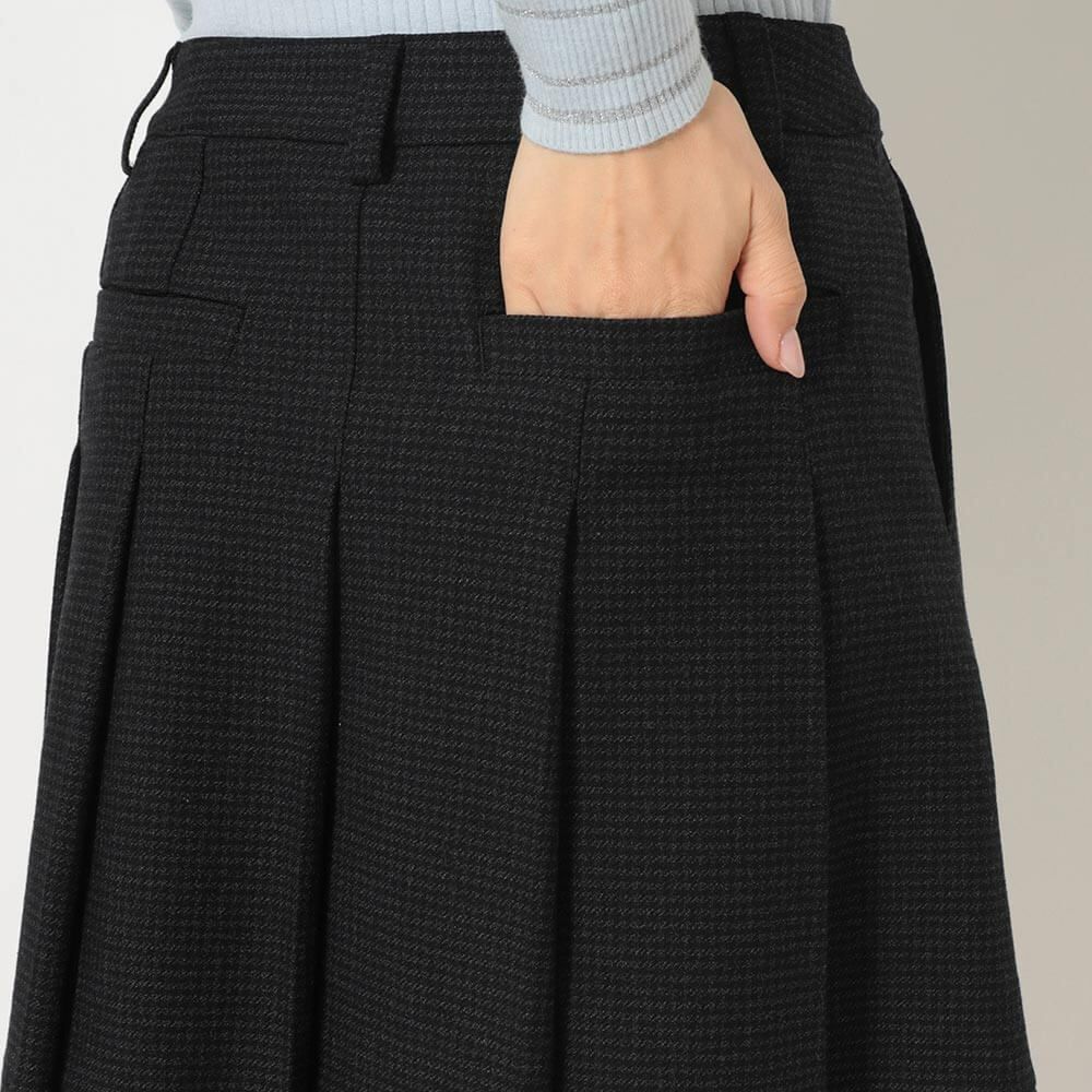 キャロウェイ Callaway　レディース 8WAYストレッチ 千鳥柄 プリーツ スカート C25228207　2025年モデル 詳細5