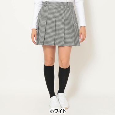 キャロウェイ Callaway　レディース 8WAYストレッチ 千鳥柄 プリーツ スカート C25228207　2025年モデル 詳細8