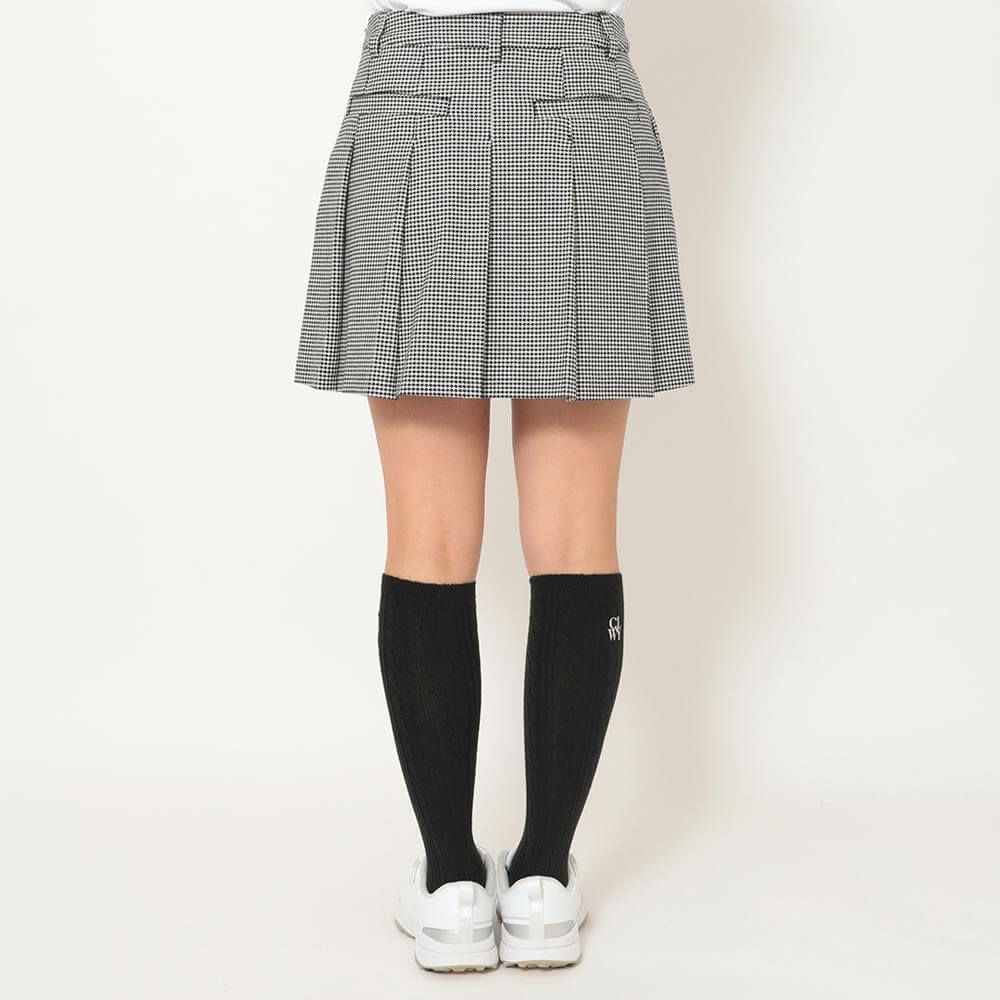キャロウェイ Callaway　レディース 8WAYストレッチ 千鳥柄 プリーツ スカート C25228207　2025年モデル 詳細9