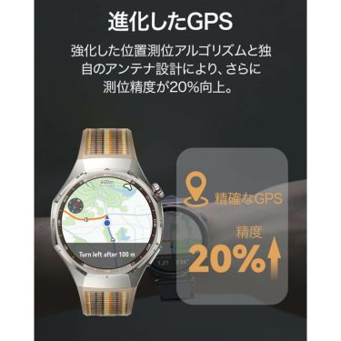HUAWEI ファーウェイ　GT6 PRO 46mm ブラウン コンポジットウーブンベルト　ATM-B29-BRW詳細8
