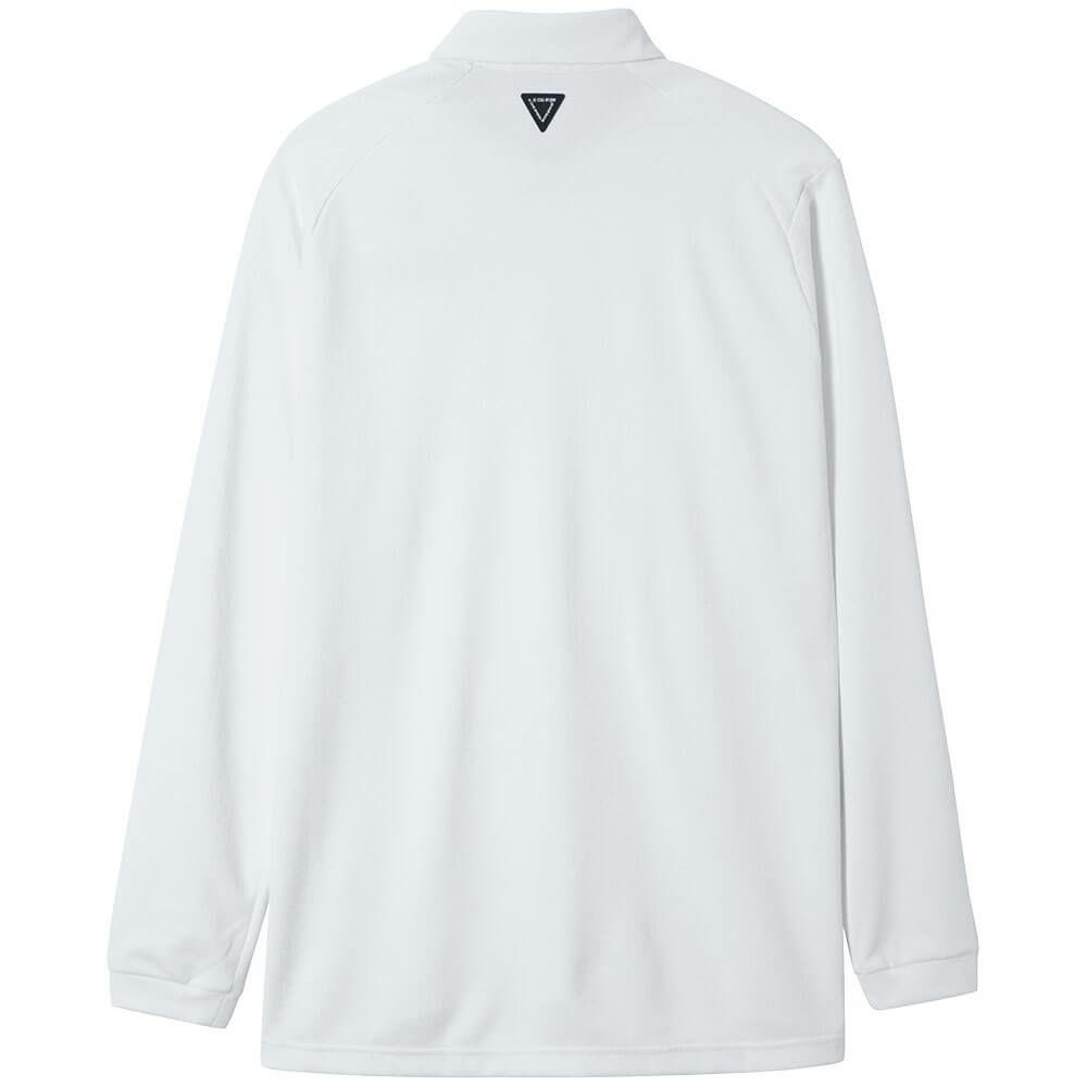 ルコック Le coq sportif　メンズ トライアングル ジャガード 長袖 ポロシャツ LG5FLS07M　2025年モデル 詳細4