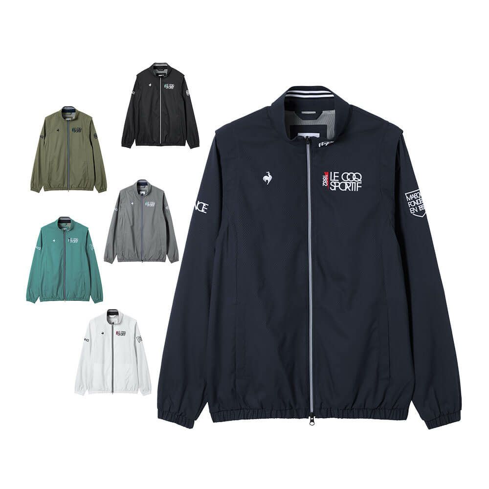 ルコック Le coq sportif　メンズ 2WAY ブルゾン LG5FWB00M　2025年モデル