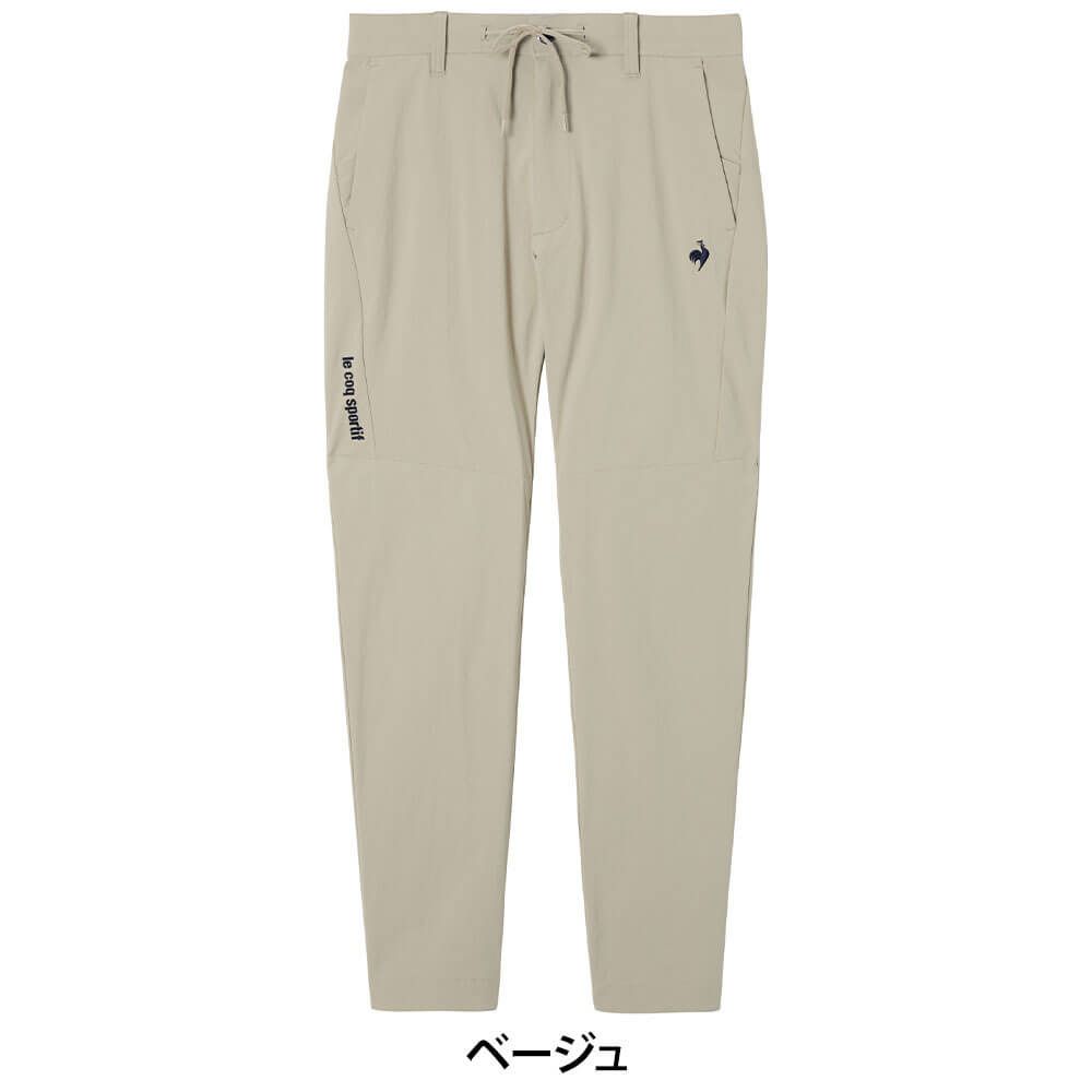 ルコック Le coq sportif　メンズ コーデュラ ジョガーパンツ LG5FLP51M　2025年モデル ベージュ