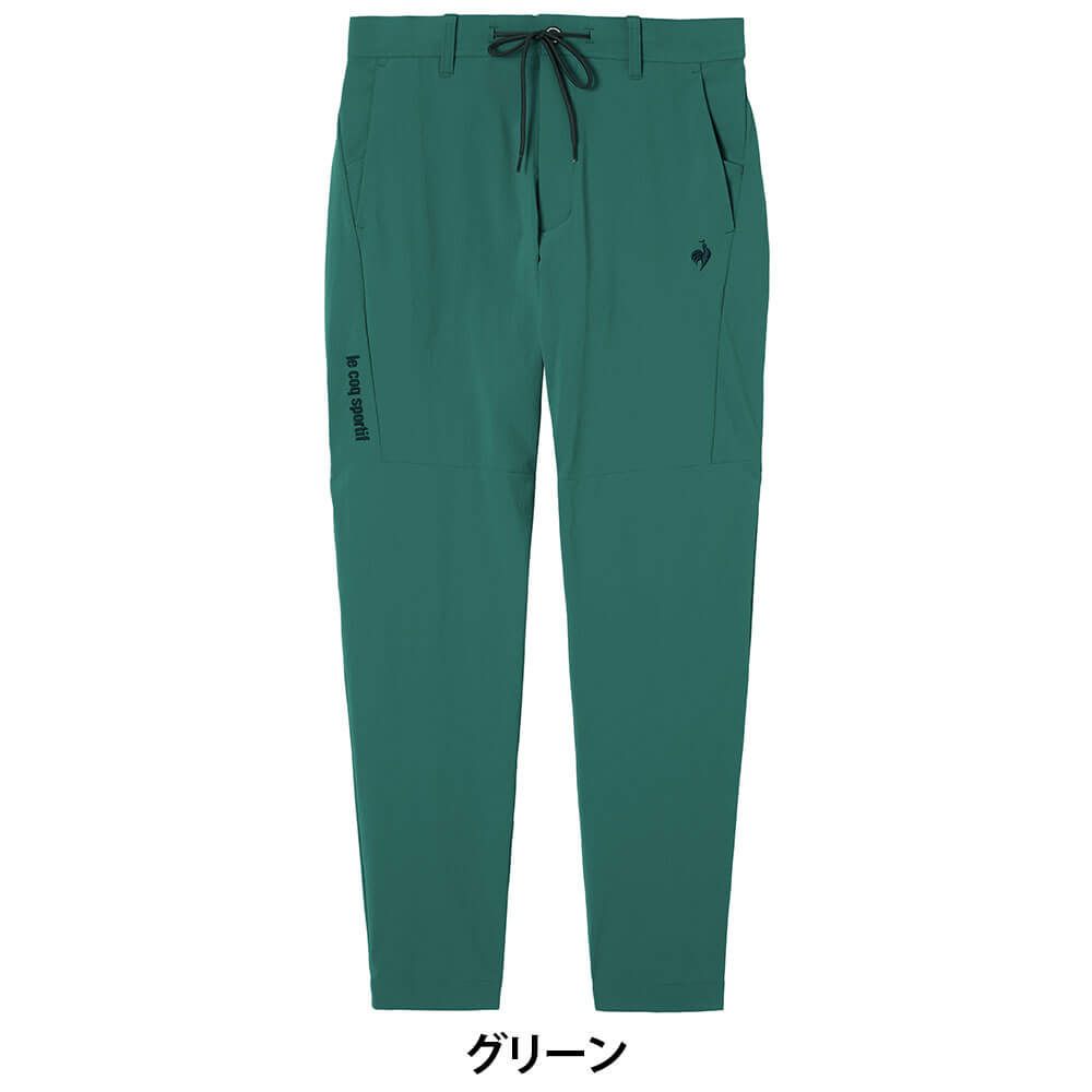 ルコック Le coq sportif　メンズ コーデュラ ジョガーパンツ LG5FLP51M　2025年モデル グリーン