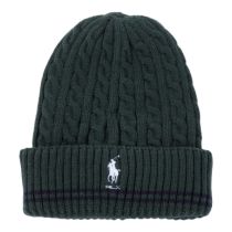RLX GOLF Polo　メンズ ケーブルニット ビーニー RMF2502 GR グリーン